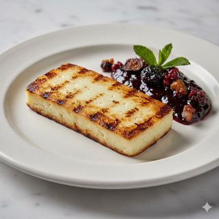 Queso herreño a la plancha (porción completa)