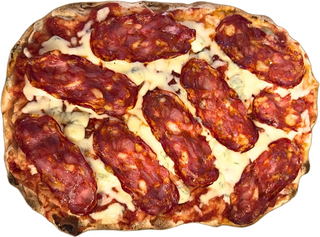 Pinsa spianata calabra