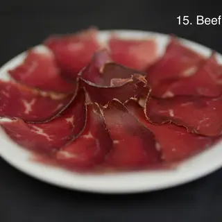 Tapa De cecina de ternera