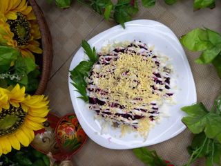 салат "под шубой" (200 гр.)