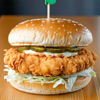 Burger chicken