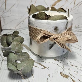 Świeca botaniczna - eukaliptusowa