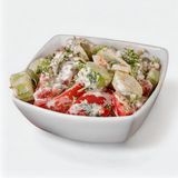 კიტრი-პომიდვრის სალათა მაიონეზით