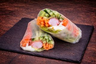 Лайт рол з тигровою креветкою