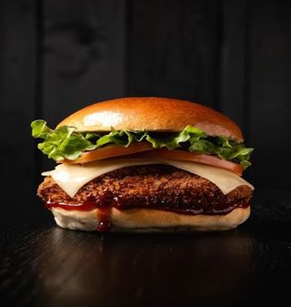 HAMBURGUESA DE POLLO CRISPY