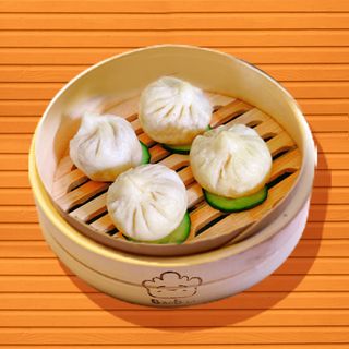 42. Mini bao al vapore - 4 pezzi