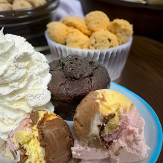 Lava cake cu inghetata 170g