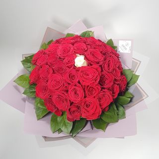 Buchet Big red roses