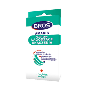 Plastry łagodzące ukąszenia Bros. 