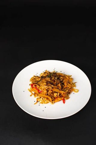 Удон с курицей