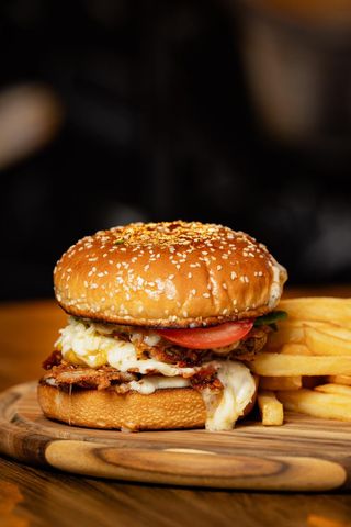Truffle Mozzarella burger