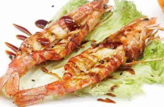 350. Langostinos A La Plancha