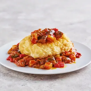 Bacalao Sanfaina (Ración)