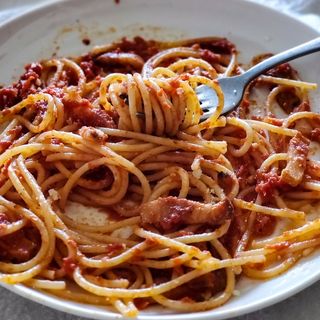 Spaghete Amatriciana 