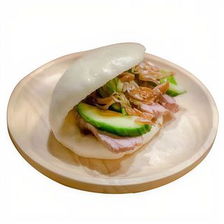 Guabao de salmon