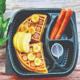 Waffles Combo With & Egg