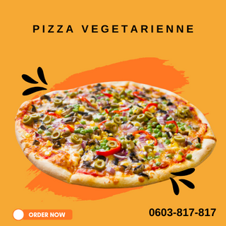 PIZZA VEGETARIENNE
