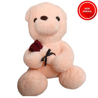 The Rosy Gingham Cuddle Bear