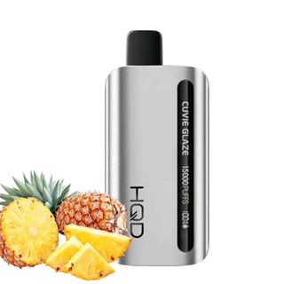 HQD Cuvie Glaze Pineapple Vape, 15000 Puffs