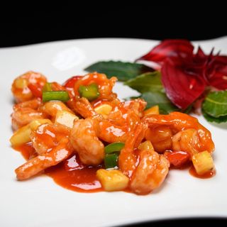 Gamberi in agrodolce