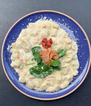 Gnocchi el Salmone