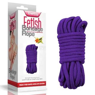Fetish Bondage Rope Purple 10 m