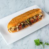 Донер с курицей в батоне