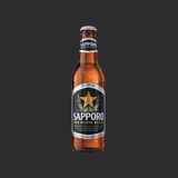 CERVEZA JAPONESA  SAPPORO BOTELLA 33 CL