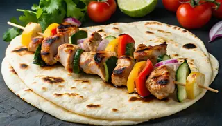 Kebab z mięsem mieszanym