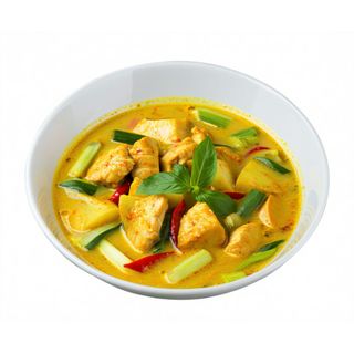 Curry Amarillo De Pollo Con Patata