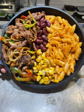 Fajitas & Pasta Émincée de bœuf