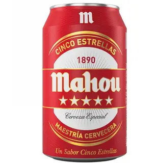 Cerveza Mahou Roja 330ml