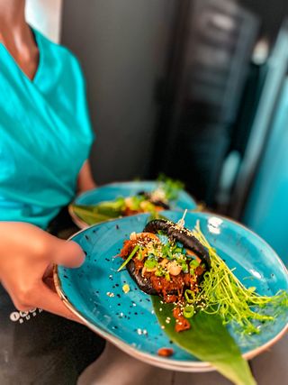 Bao Burger z kaczką