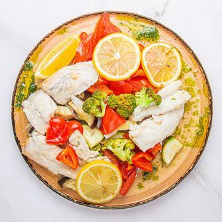 Филе судака в фольге