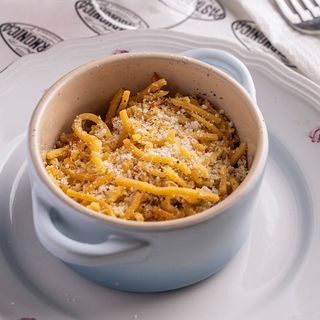 Pasta Fritta Cacio e Pepe