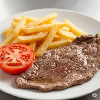 Ternera, Patatas Y Tomate