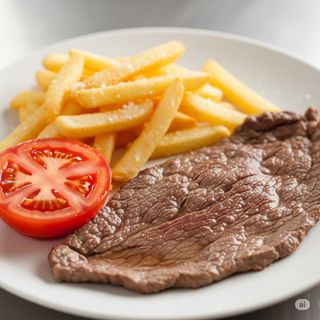 Ternera, Patatas Y Tomate