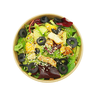 Салат з куркою і манго