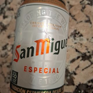 Cerveza San Miguel Lata