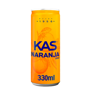 kas naranja lata 330ml.