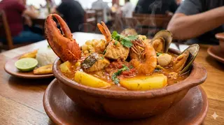 Plato De Cazuela De Marisco