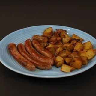 Salsiccia e patate al forno