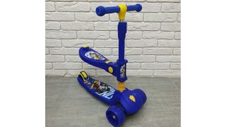 Беговел+самокат с подвесным сидением