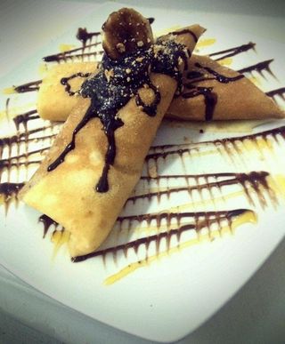 Clatite cu ciocolata 