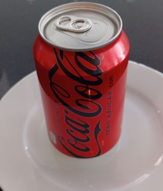 coca cola zero azucar lata