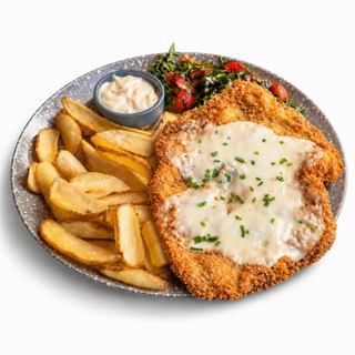 Snitel de porc cu Brânză de burduf-550g