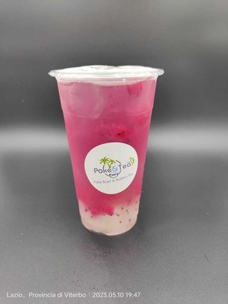 Litchi & dragon fruit