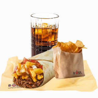 Meniu Cheesy Bacon Fries Burrito