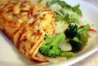 OMELETTE WITH VEGETABLES
