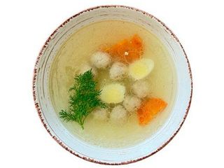 Курячий бульйон з фрикадельками (350g)